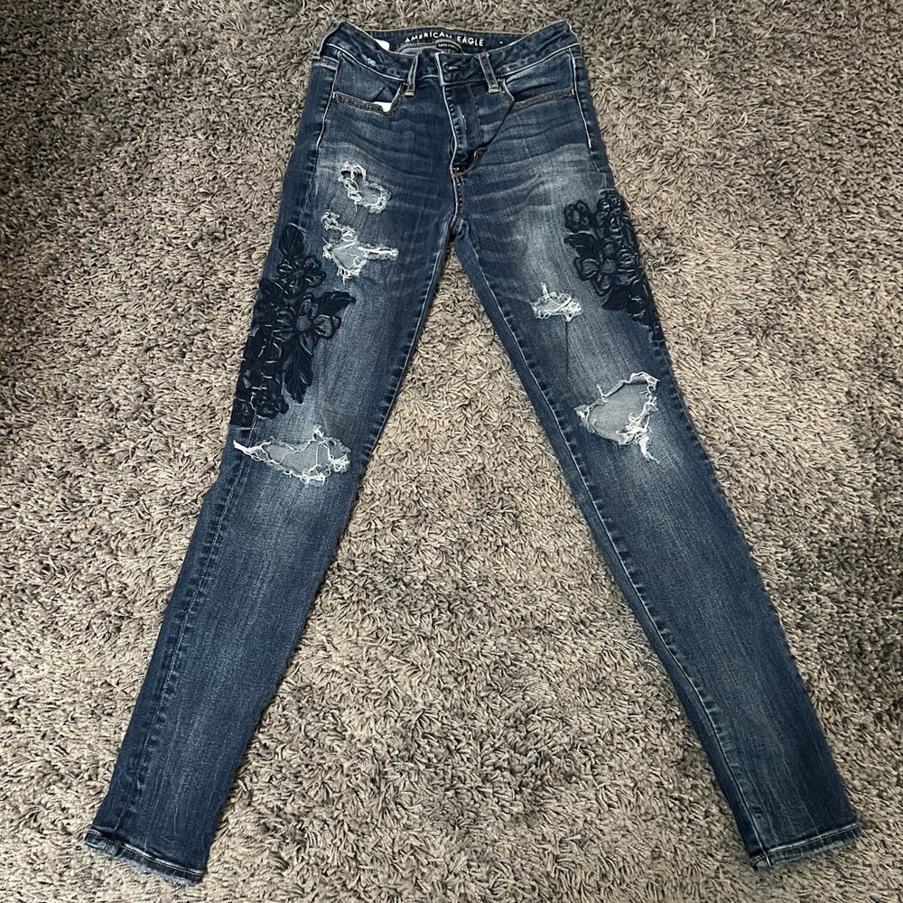 American Eagle Ripped Jeans